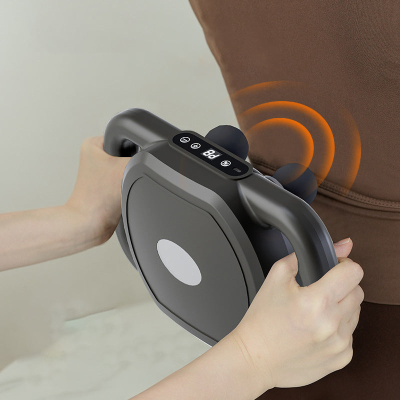 Multifunktionelt automatisk muskelmassagepistol med 12 hoveder