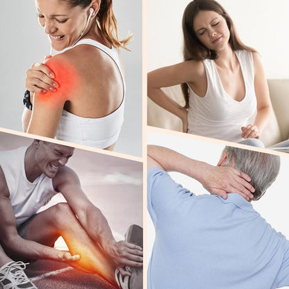 Multifunktionelt automatisk muskelmassagepistol med 12 hoveder