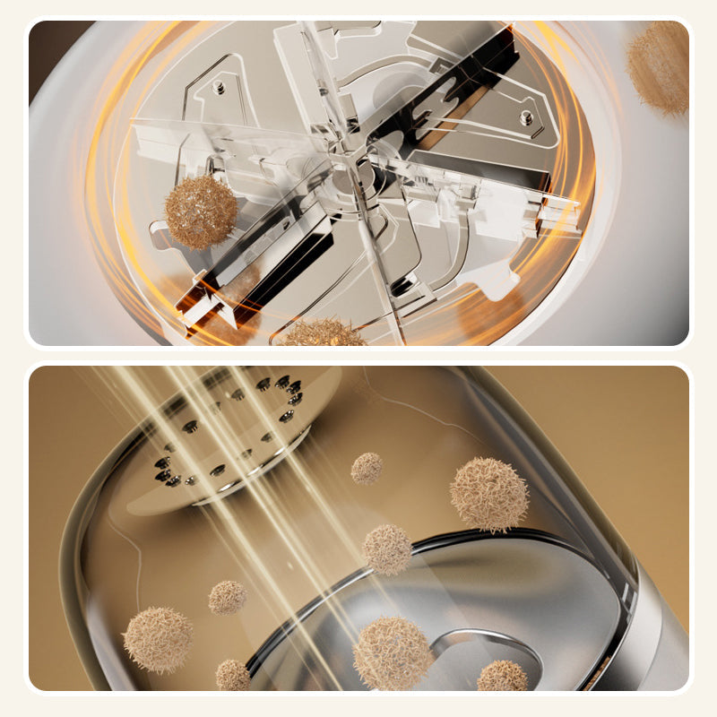 Bærbar genopladelig stofskraber