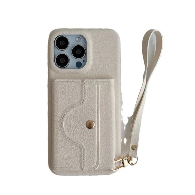 🔥📱 iPhone-cover til kvinder med indbygget pung