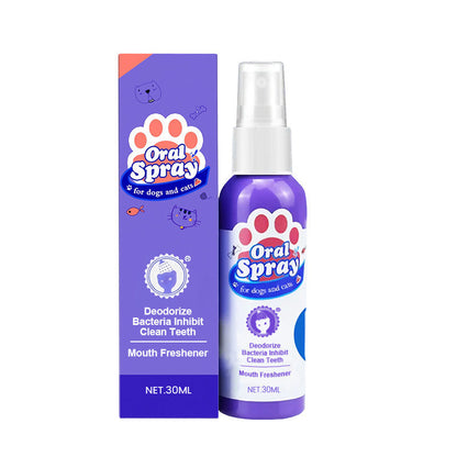 Tandrensningsspray til kæledyr