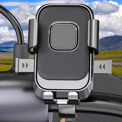 Vibrationsfast telefonholder til cykler