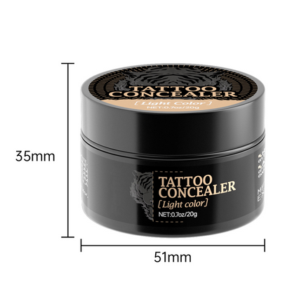 Vandfast concealer til ar og tatoveringer