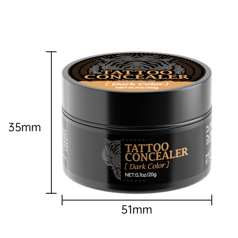 Vandfast concealer til ar og tatoveringer