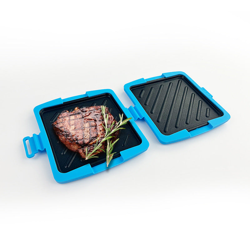 3-i-1 mikrobølgeovnsgrill med non-stick-belægning