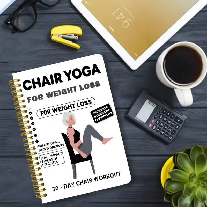 Spiralbog om stoleyoga til vægttab