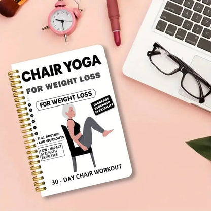 Spiralbog om stoleyoga til vægttab