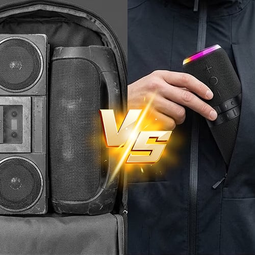 2-i-1 magnetisk Bluetooth-højttaler